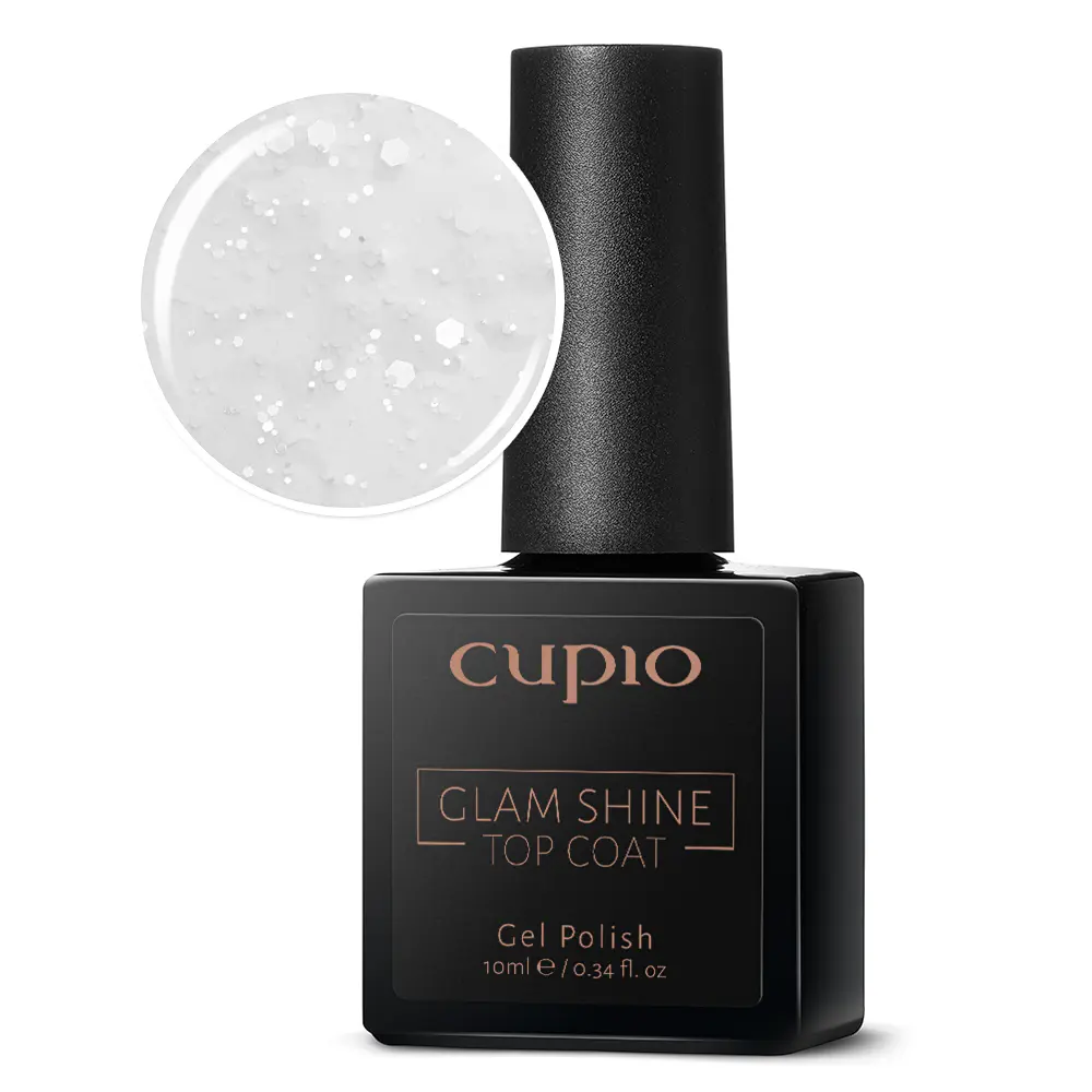 Glam Shine Top Coat Cupio - Angelic-EXTRA SALE-Base Coat si Top Coat
