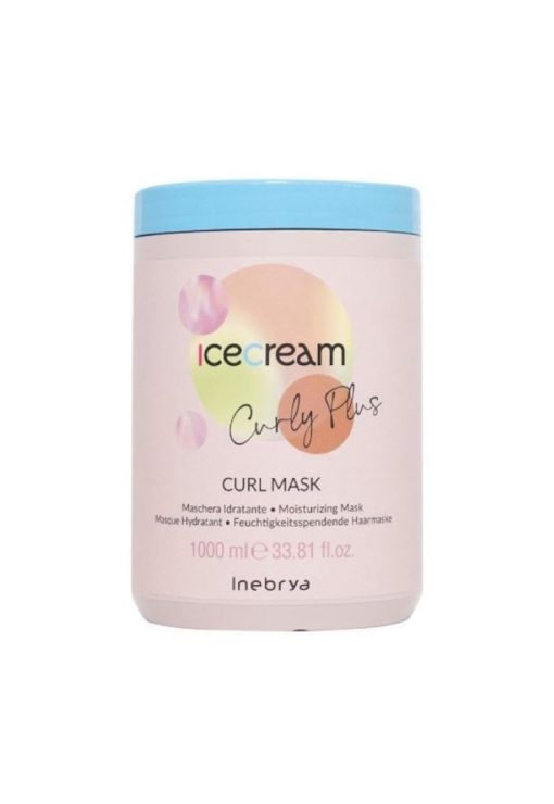 Ice Cream Curly Plus Curl Mask masca pentru intarire impotriva incretirii parului 1000 ml-FEMEI-GENTI SI ACCESORII/Produse cosmetice