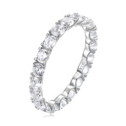 Inel din argint Sparkling Crystal-Inele >> Inele din argint