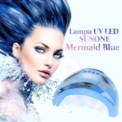 Lampa Unghii UV LED 48W SUNONE SensoPRO Milano Mermaid Blue 2