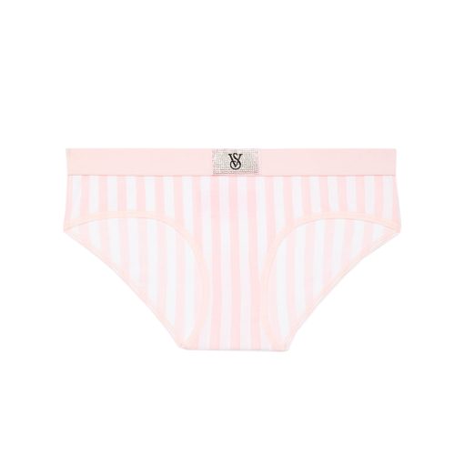 Logo cotton shine patch hiphugger panty xl-Imbracaminte-Lenjerie intima