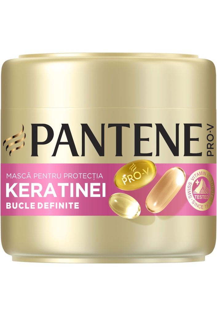 Masca de par  Pro-V Defined Curls Keratin Protect pentru par ondulat - 300ml-FEMEI-
