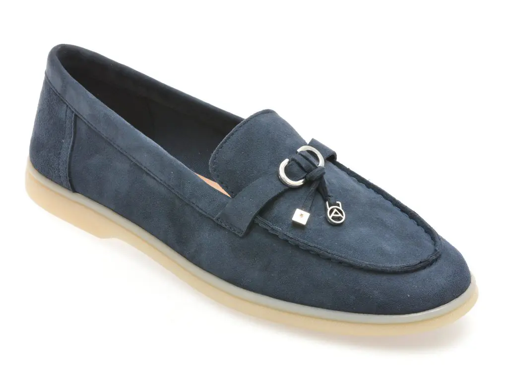 Mocasini ALDO bleumarin