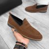 Mocasini barbati maro  tapla subtire  piele eco  comozi 12311 N15-2-Incaltaminte > Mocasini barbati