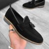 Mocasini barbati negri  tapla subtire  piele eco  comozi 12223 N17-3-Incaltaminte > Mocasini barbati