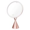Oglinda cosmetica cu iluminare LED Rose Gold-Saloane-Accesorii make-up