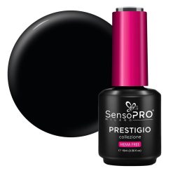 Oja Semipermanenta PRESTIGIO SensoPRO Milano - Prestige Black 15ml-Oja Semipermanenta > Oja PRESTIGIO SensoPRO 15ml