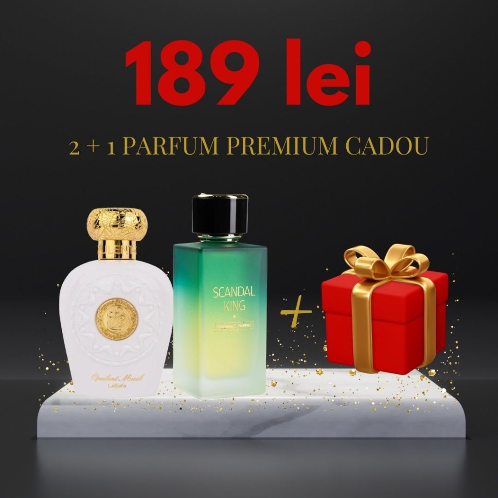 Opulent Musk + Scandal King + Parfum Premium-Pachete Speciale