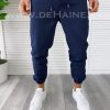 Pantaloni barbati casual bleumarin B2497-Pantaloni > Pantaloni casual