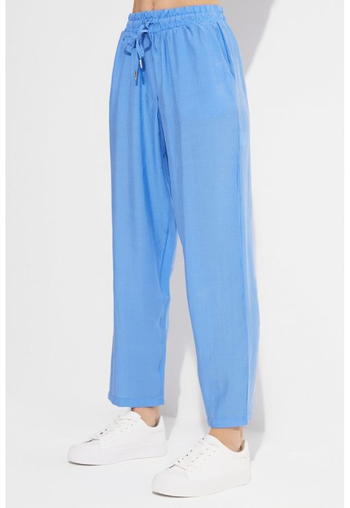 Pantaloni conici din amestec de modal-FEMEI-IMBRACAMINTE/Pantaloni si colanti