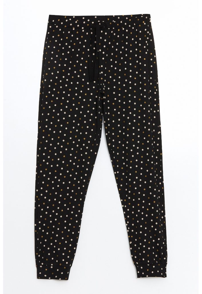 Pantaloni de pijama cu buline-FEMEI-IMBRACAMINTE/Pijamale si halate de baie