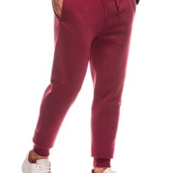 Pantaloni de trening cu snur in talie-BARBATI-IMBRACAMINTE/Pantaloni si colanti