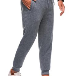 Pantaloni de trening cu snur in talie-BARBATI-IMBRACAMINTE/Pantaloni si colanti