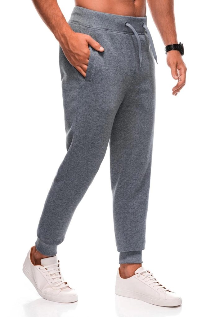 Pantaloni de trening cu snur in talie-BARBATI-IMBRACAMINTE/Pantaloni si colanti