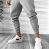 Pantaloni de trening gri conici k041  D3-5.2-Pantaloni > Pantaloni de trening