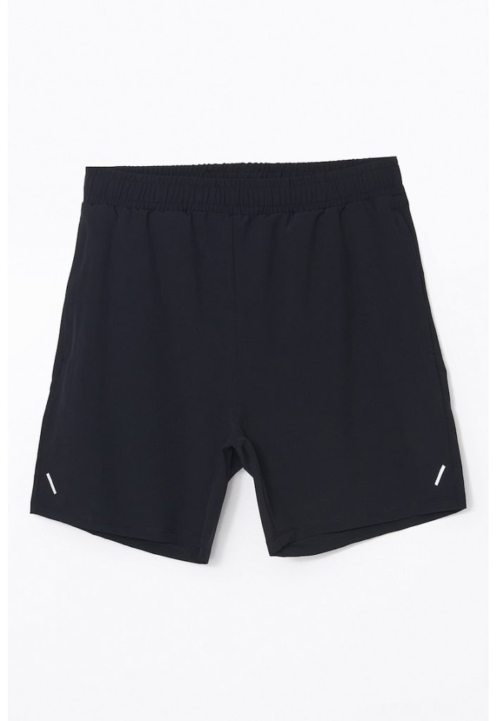 Pantaloni scurti cu detalii reflectorizante-BARBATI-IMBRACAMINTE/Pantaloni si colanti