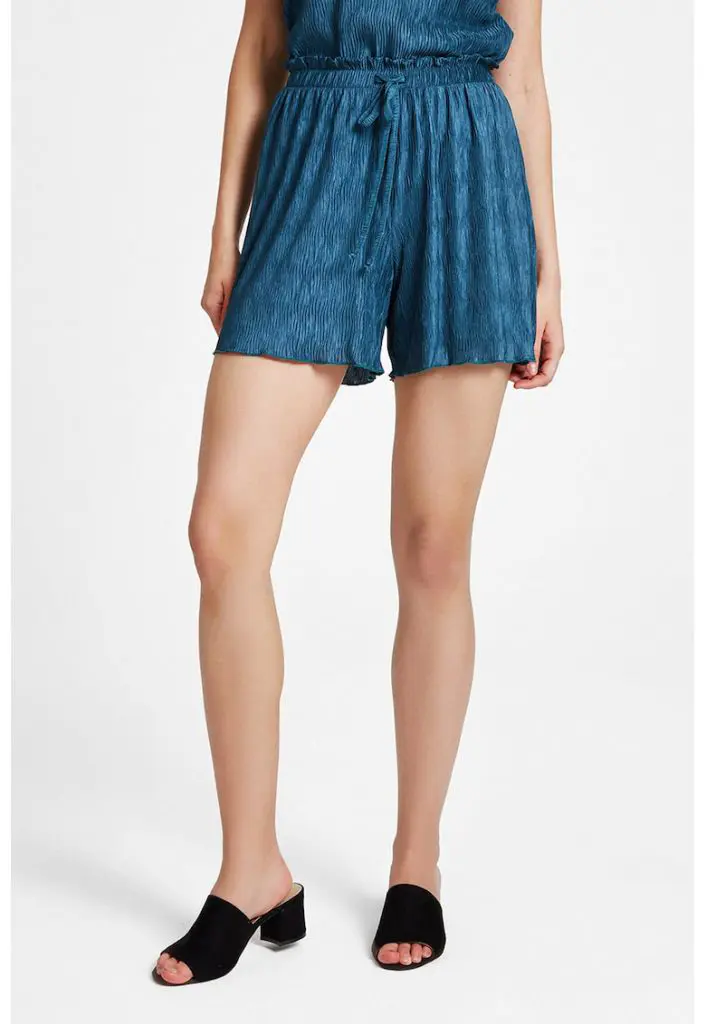 Pantaloni scurti cu model texturat Polmin-FEMEI-