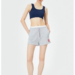 Pantaloni scurti cu talie inalta-FEMEI-