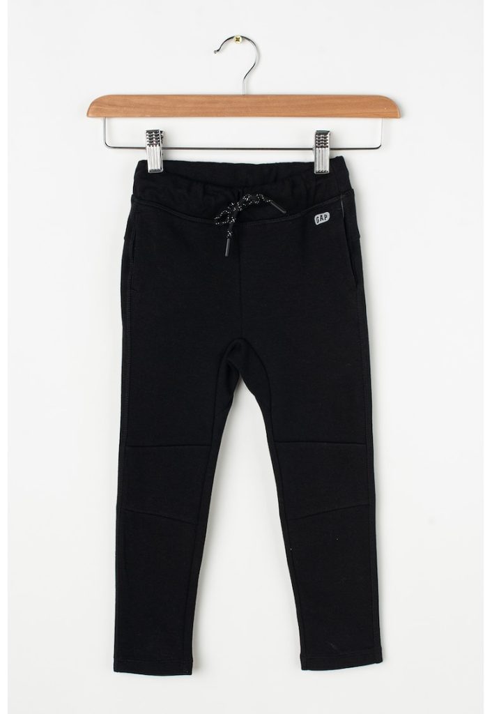 Pantaloni sport cu snur in talie-BAIETI-