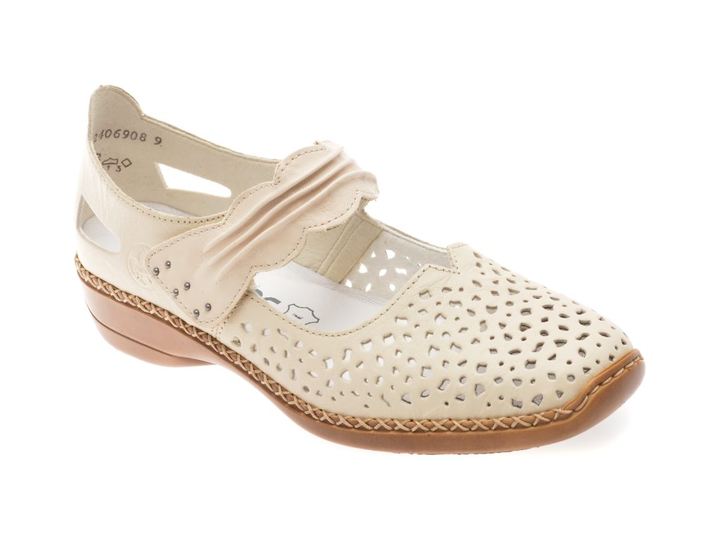 Pantofi RIEKER bej