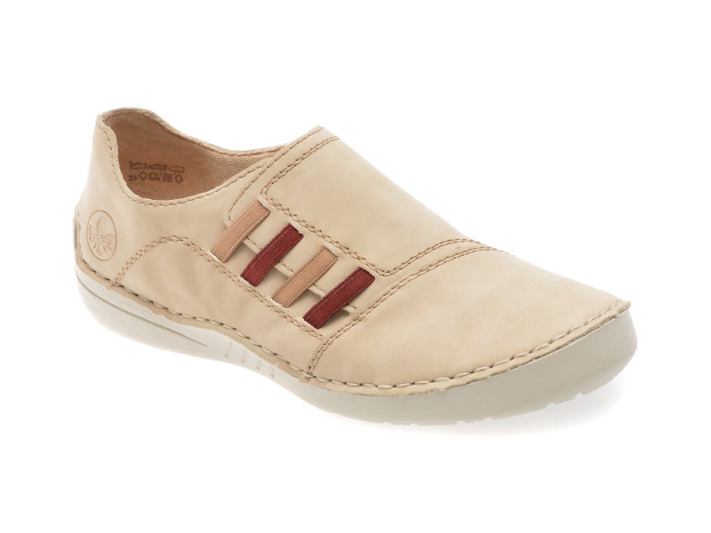 Pantofi RIEKER bej