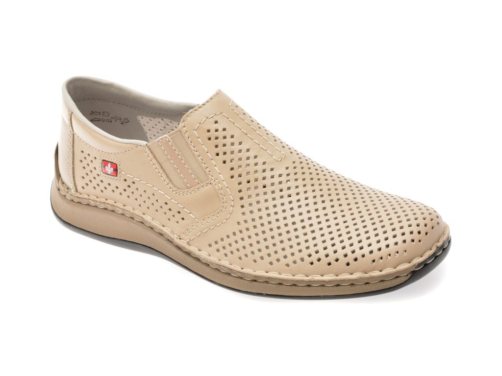 Pantofi RIEKER bej