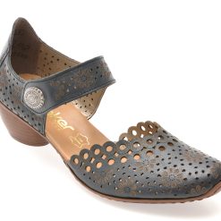 Pantofi RIEKER bleumarin