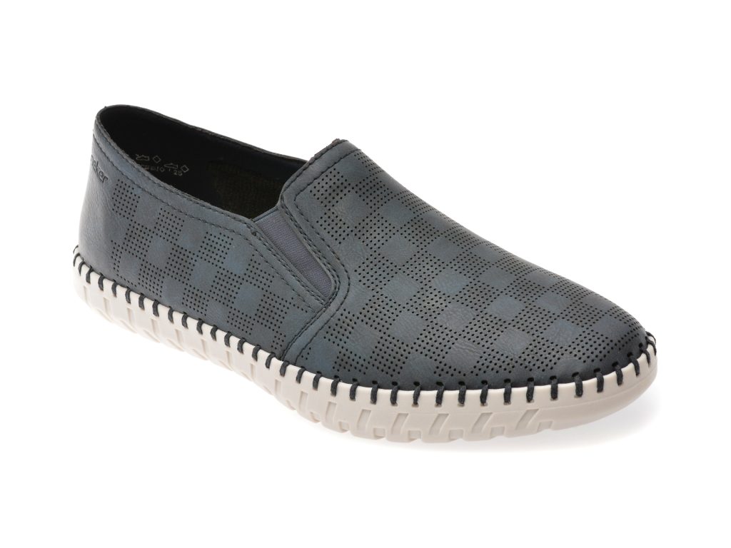 Pantofi RIEKER bleumarin
