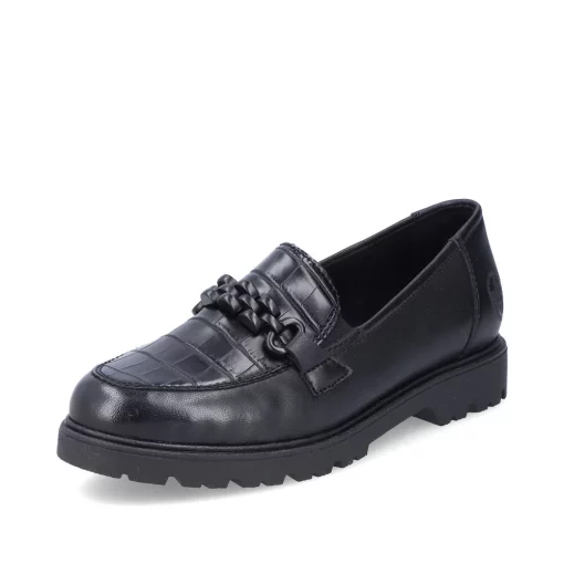 Pantofi Rieker 45561-01 negru-Pantofi-Pantofi