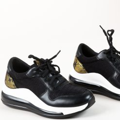 Pantofi Sport Basido Negri 5