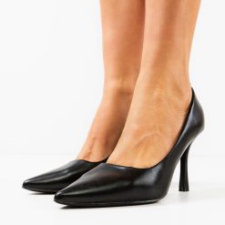 Pantofi cu toc Kerkei Negri 3