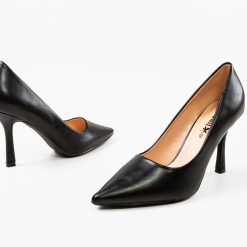 Pantofi cu toc Kerkei Negri 4