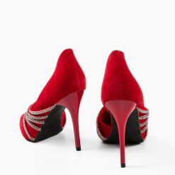 Pantofi dama Adwoa Rosii 6