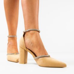 Pantofi dama Cnaeus Bej 1