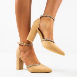 Pantofi dama Cnaeus Bej 3