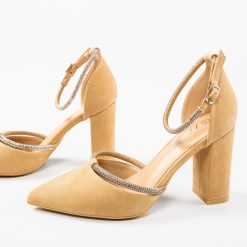 Pantofi dama Cnaeus Bej 6