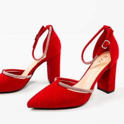 Pantofi dama Cnaeus Rosii 5