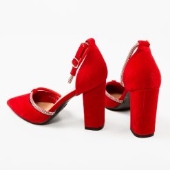 Pantofi dama Cnaeus Rosii 6