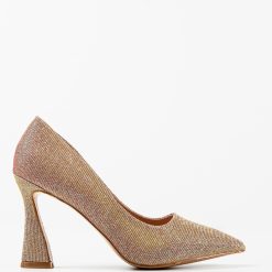 Pantofi dama Elaine Aurii 3