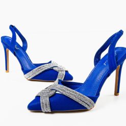 Pantofi dama Erika Albastri 3