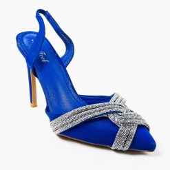 Pantofi dama Erika Albastri 4