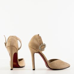 Pantofi dama Fedea Bej 2 4