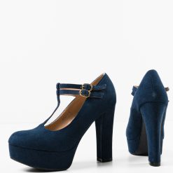 Pantofi dama Summers Bleumarin 6