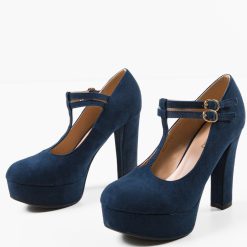 Pantofi dama Summers Bleumarin 7