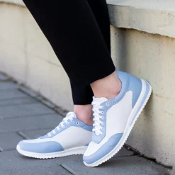 Pantofi piele naturala 647 albastru-Pantofi-Pantofi