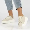 Pantofi piele naturala 6731 bej-Pantofi-Pantofi