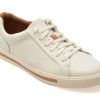 Pantofi sport CLARKS albi