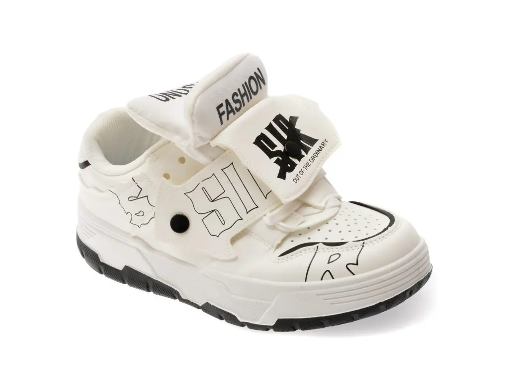 Pantofi sport FASHION albi