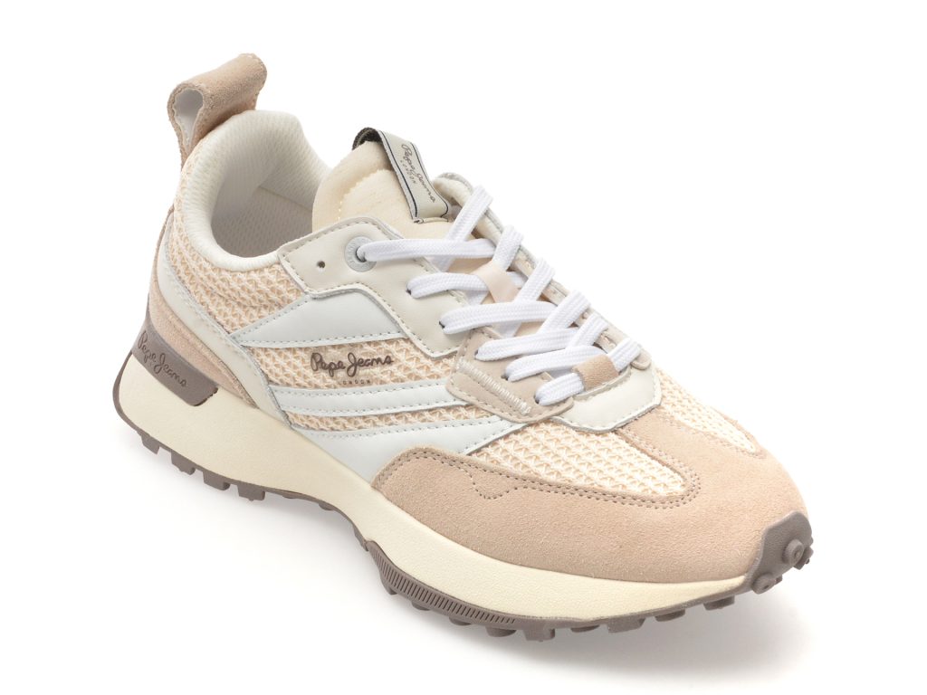 Pantofi sport PEPE JEANS bej