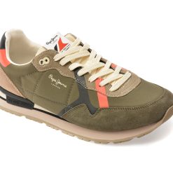 Pantofi sport PEPE JEANS kaki